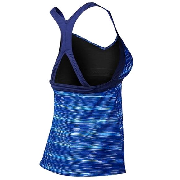 TYR Durafast Lite CYPRUS AMBU Tank Swim Top - Royal Navy Size Small 4/6  $40 - Picture 4 of 6